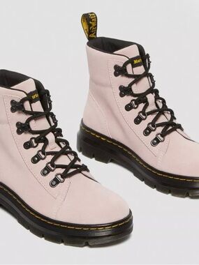 DOC MARTENS- COMBS WOMEN SUEDE CASUAL BOOTS- Pink High Suedes WP
BRANS NIB